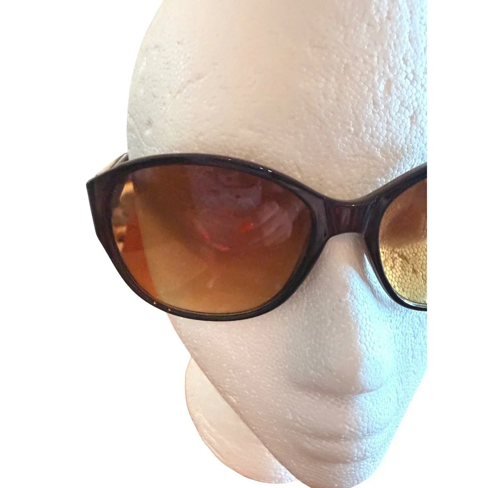 Nine West Tortoise Cat Eye Sunglasses Brown Gradient Quiet Luxury Coastal‎ Chic